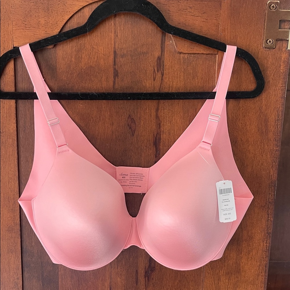 Soma Blush Pink Seamless Bra
